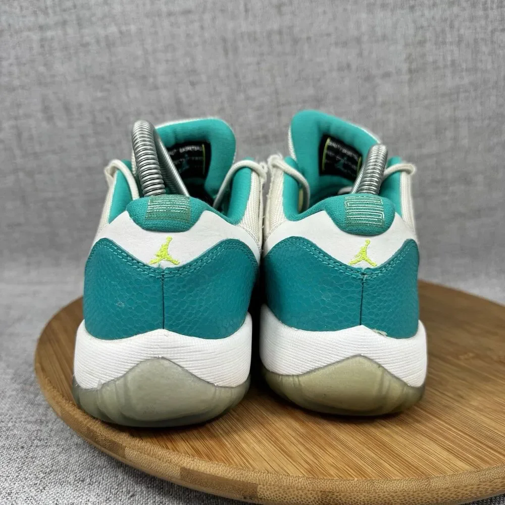 Nike Air Jordan 11 Retro Low Aqua Safari GS Size 6.5 Y Sneakers Shoes